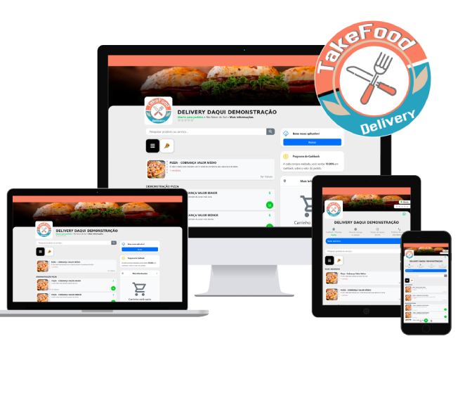 Cardápio Digital e Sistema de Delivery